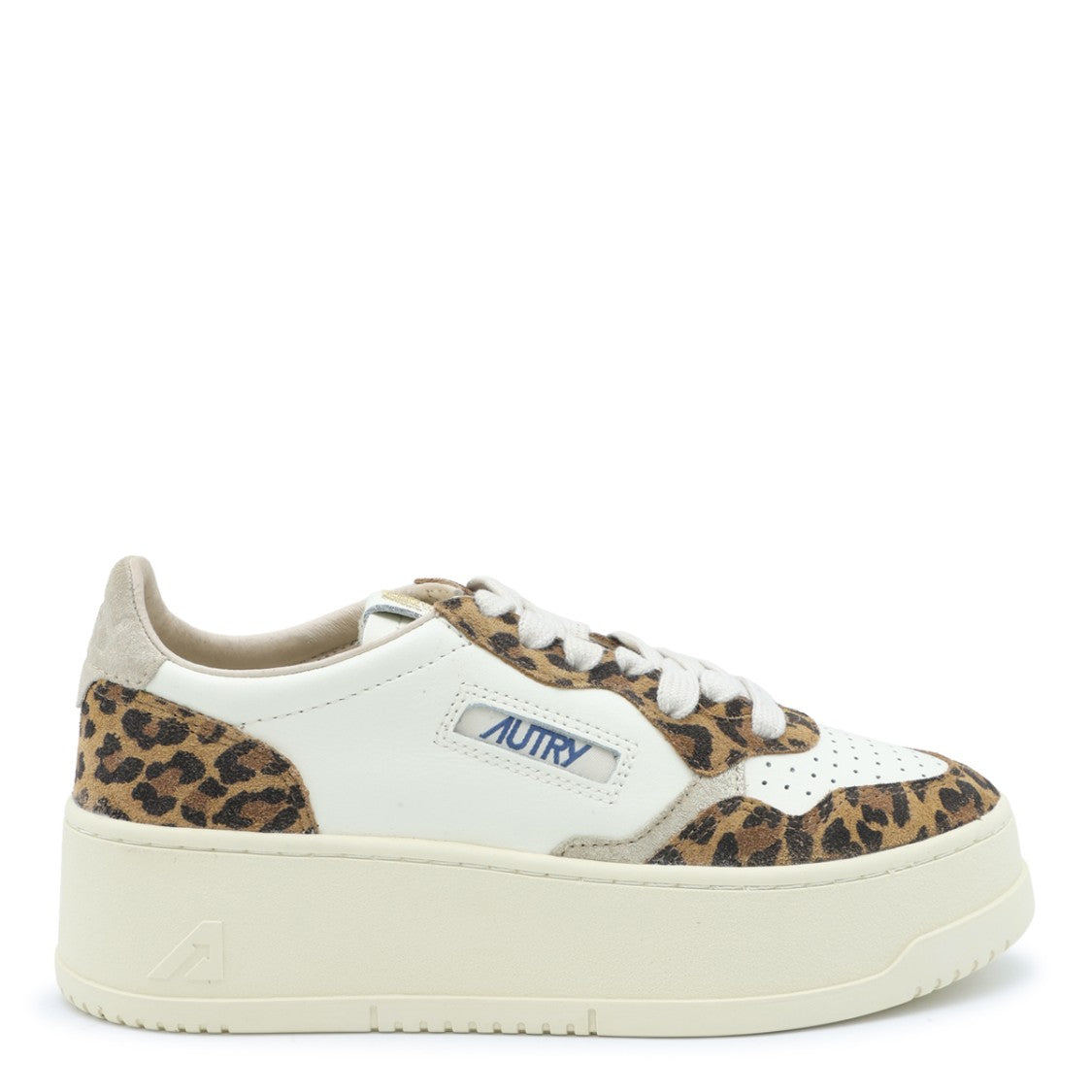 Autry Leopard Print Chunky Platform Sneakers