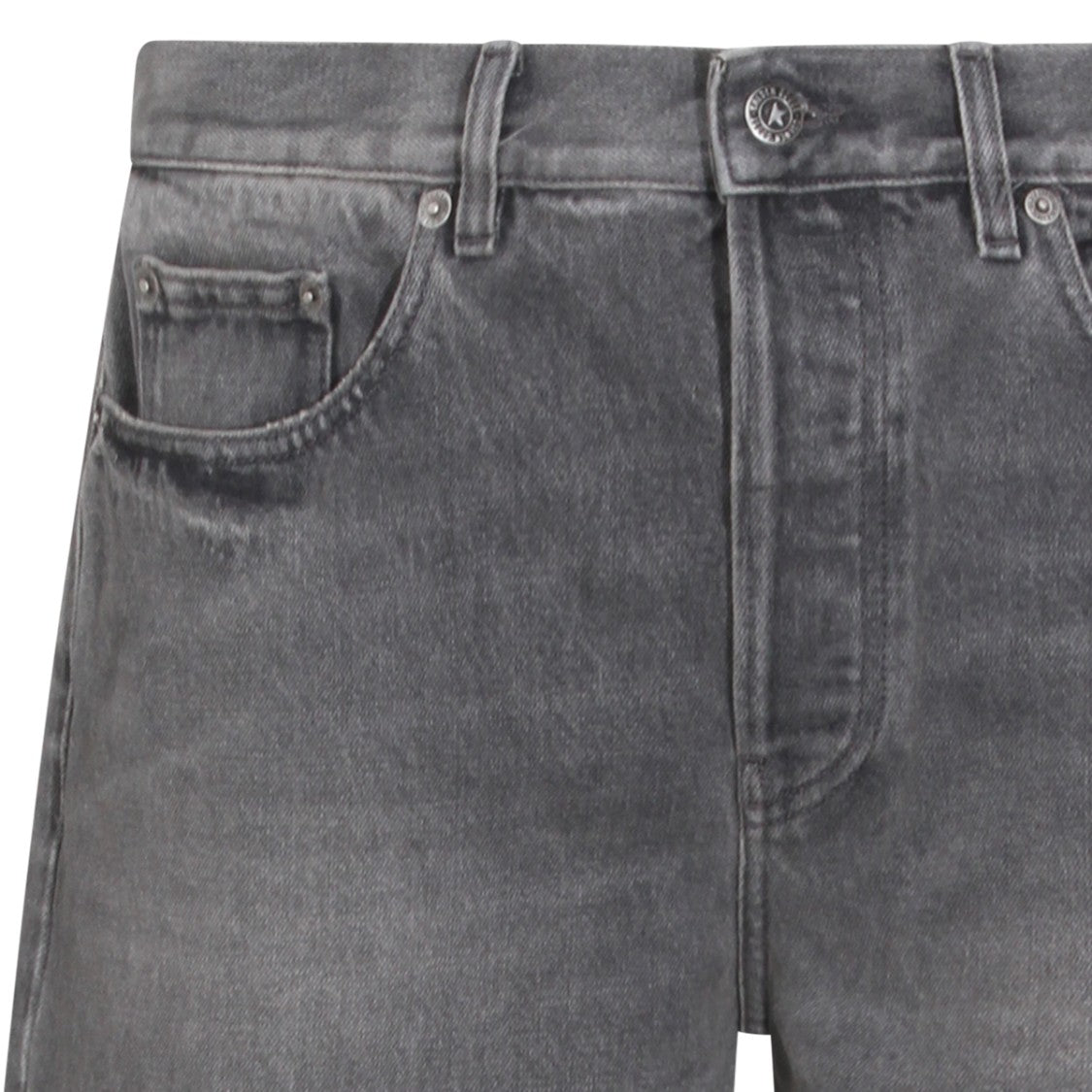 Golden Goose Straight-Leg Jeans With Grey Wash