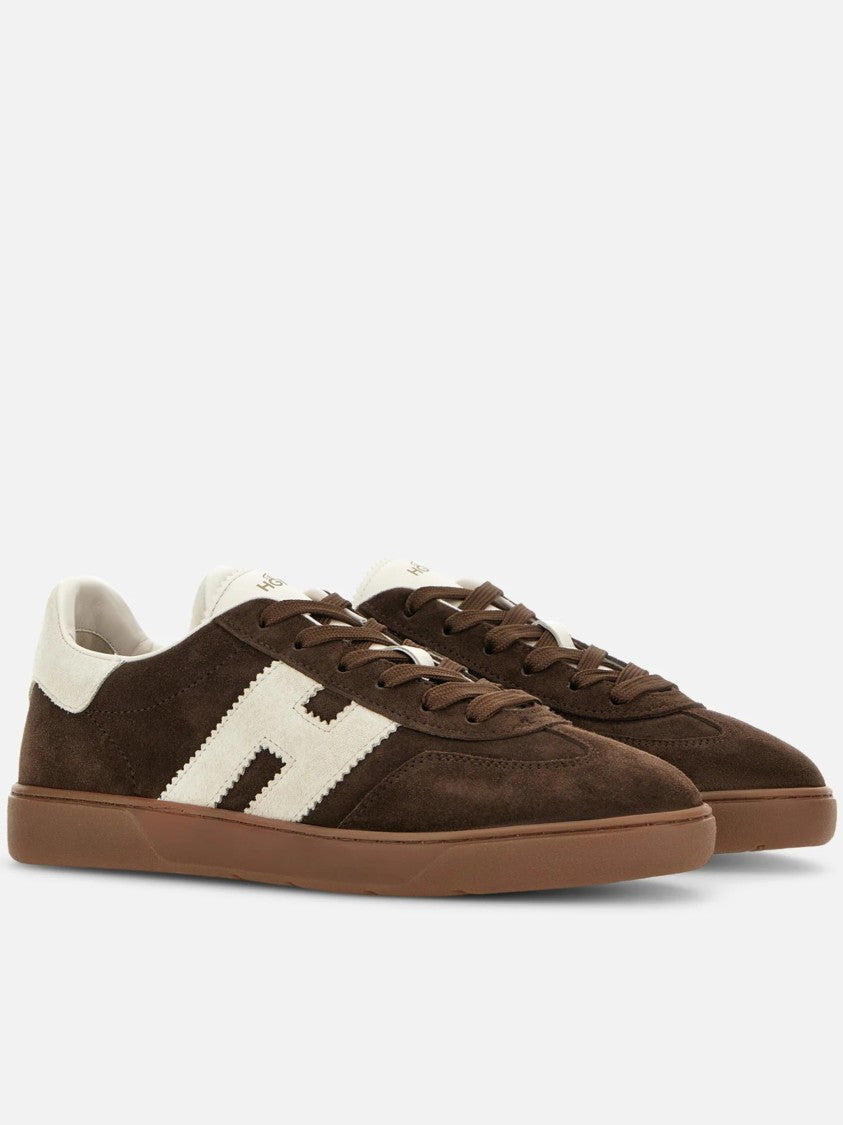 Hogan Low-Top Sneakers With White Suede 'H' Logo