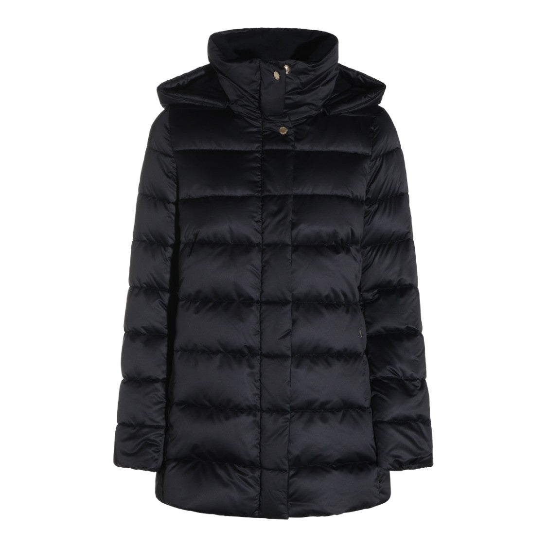 Moorer Mid-Length Quilted Down Jacket