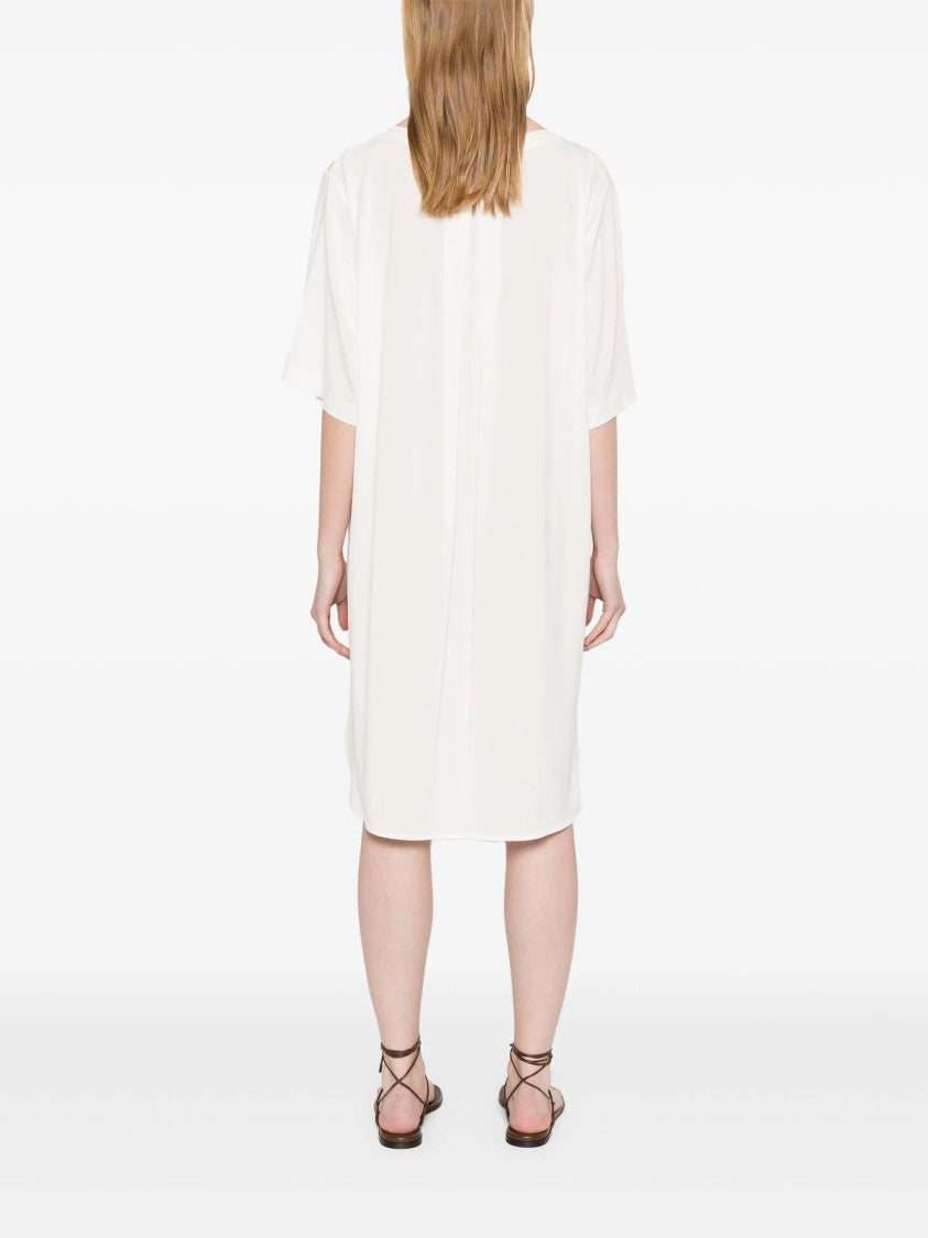 Max Mara Minimalist Loose-Fitting Dress