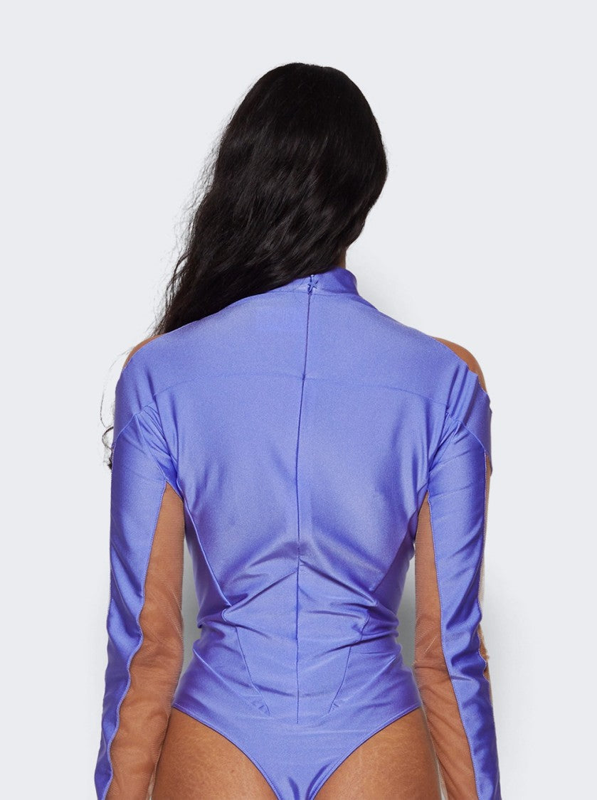 Mugler Illusion Neckline Bodysuit