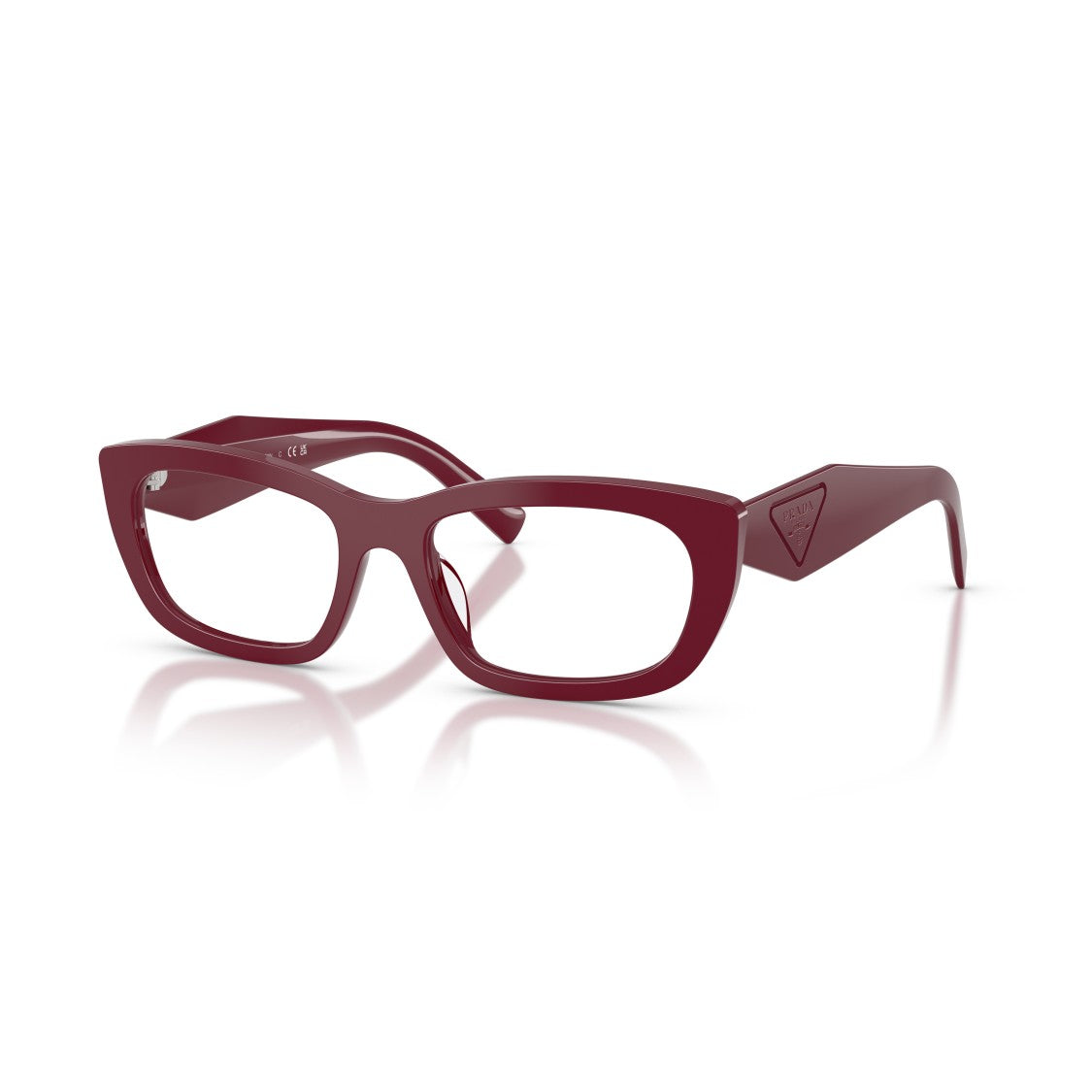 Prada 0Pr D09v Wide Acetate Rectangular Eyeglasses