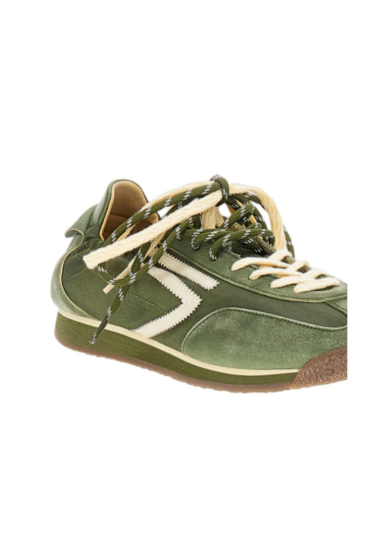 Puraai Green 6.02 Panther Nylon Sneakers