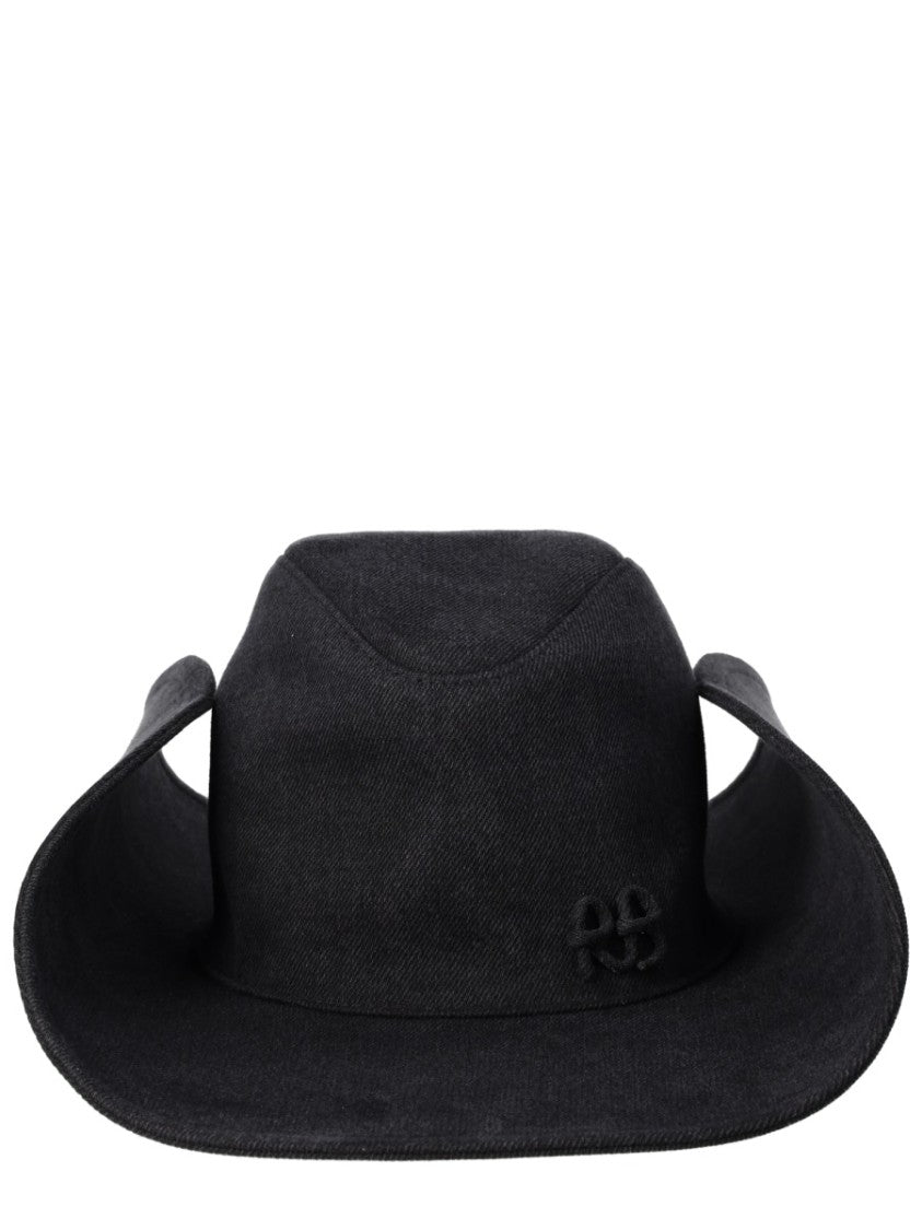 Ruslan Baginskiy Structured Crown Wide Brim Cotton Hat