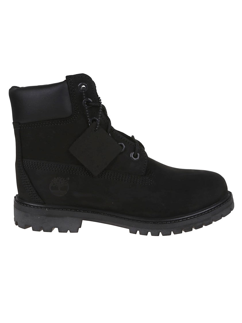 Timberland Black 6-Inch Waterproof Lace-Up Boot