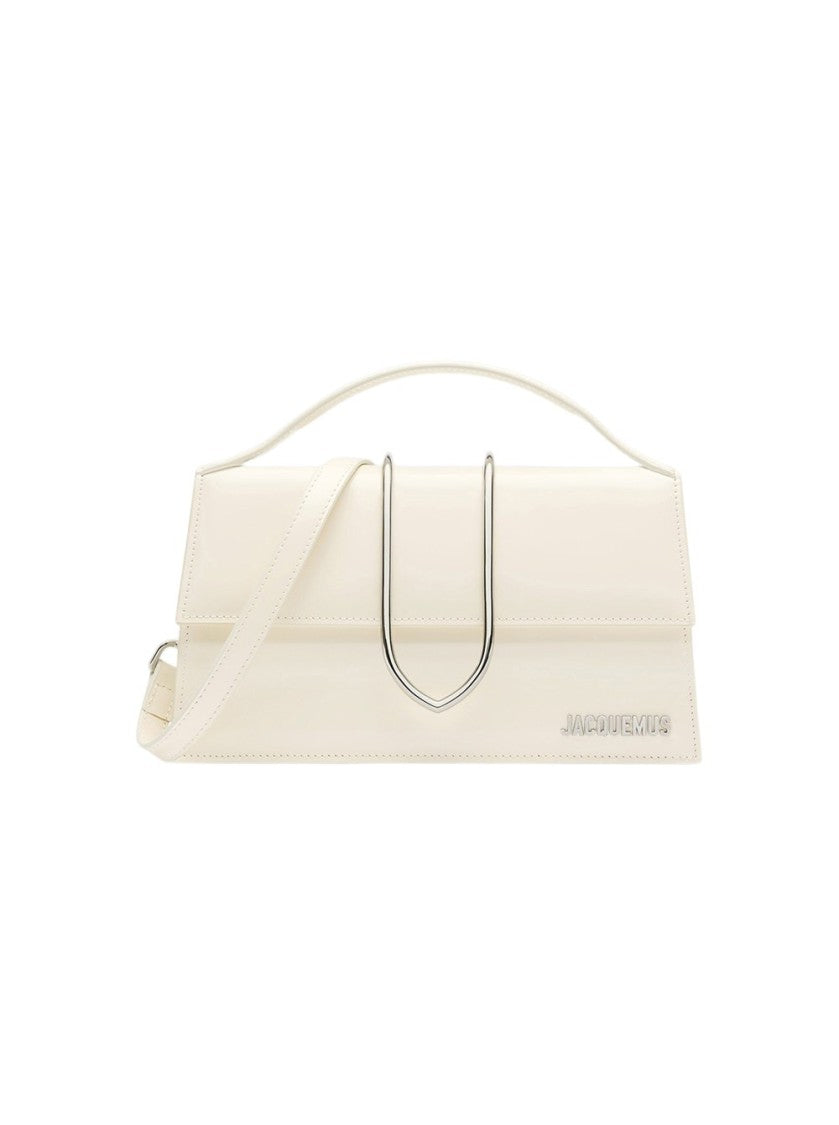 Jacquemus The Large Bambino Bag Light Ivory