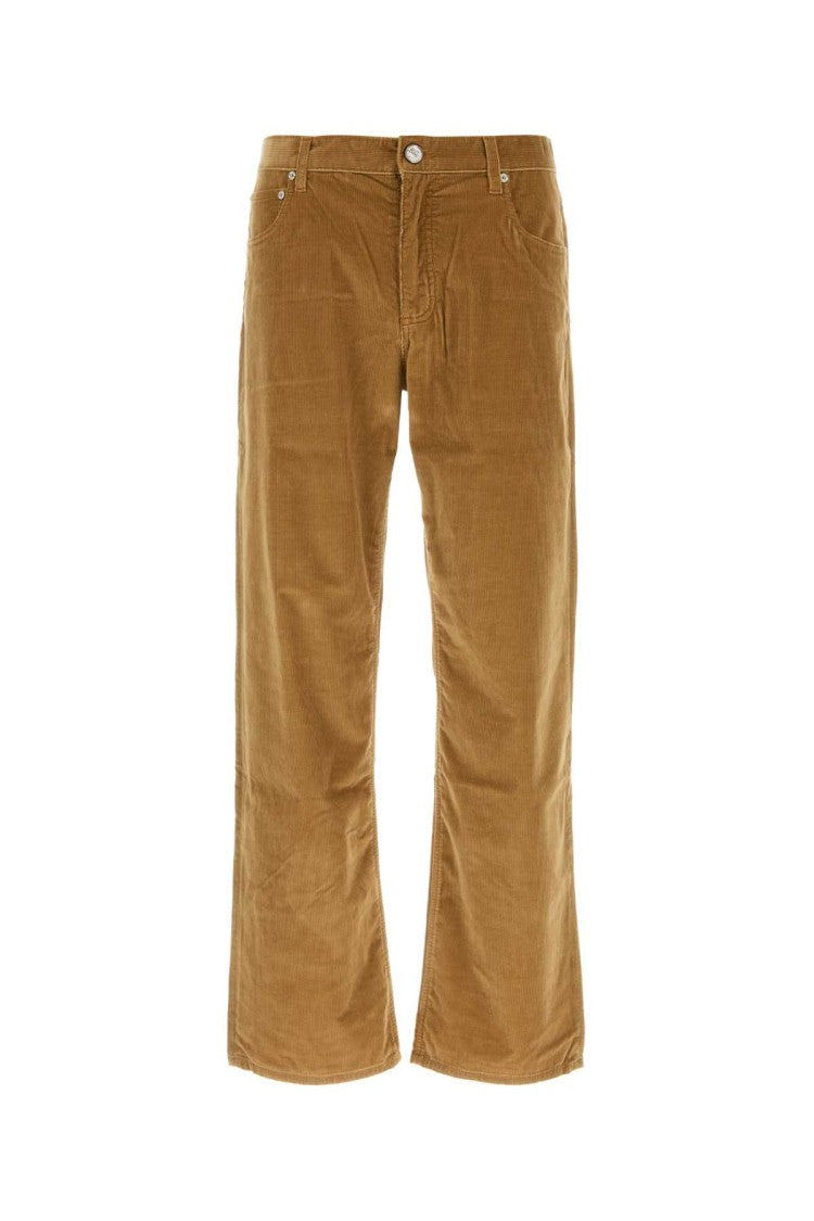 Etro Camel Stretch Corduroy Pant