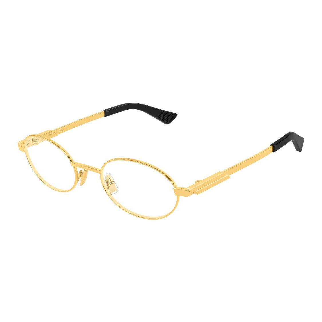 Bottega Veneta Bv1470s Oval Metal Frame Eyeglasses