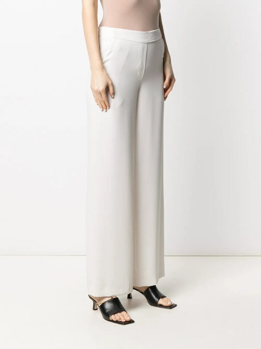 P.A.R.O.S.H. Wide-Leg Pants With Smooth Front