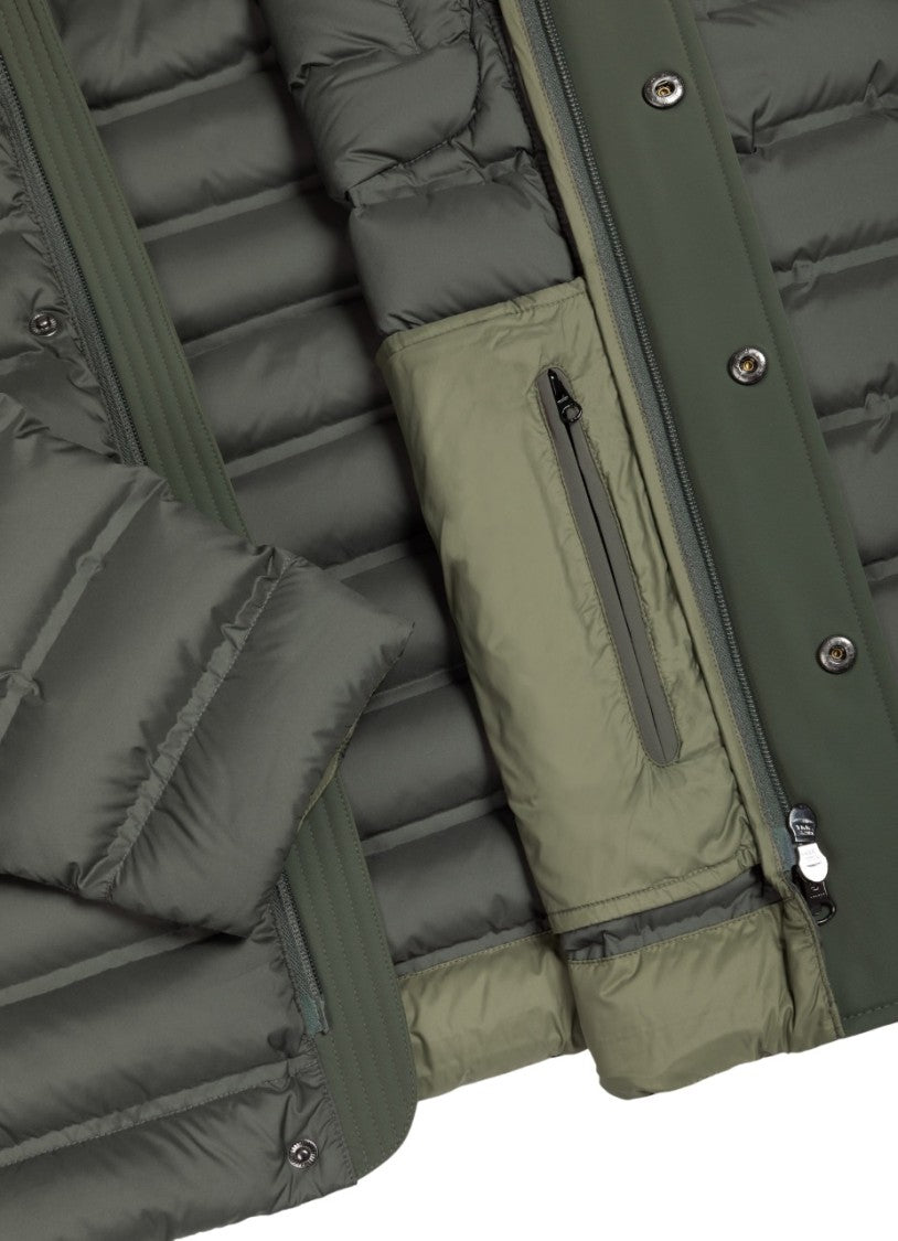 Colmar Originals Quilted Down Jacket With Stretch Inserts