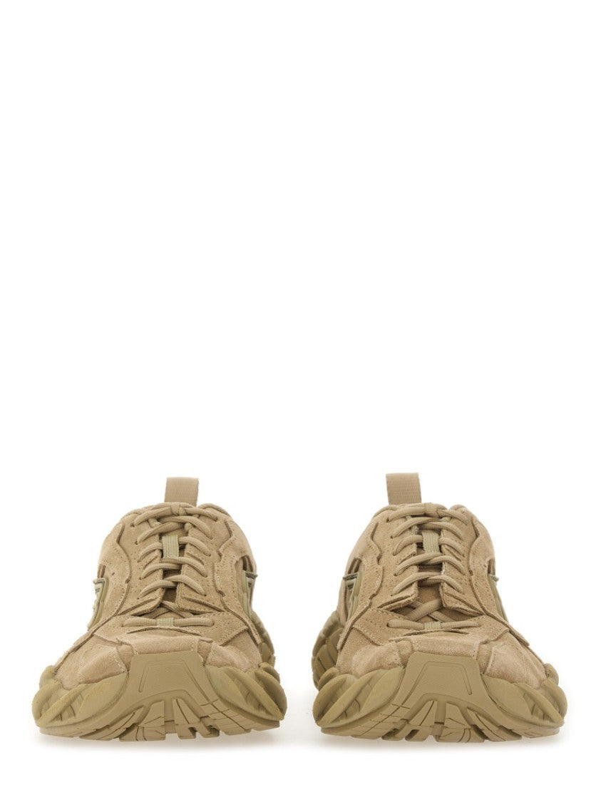 Balenciaga Monday Shoe Monochromatic Calf Leather Sneakers