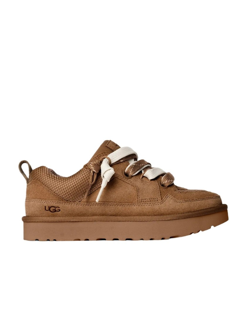 Ugg Eco-Friendly Suede Sneakers With Recycled Mesh Upper