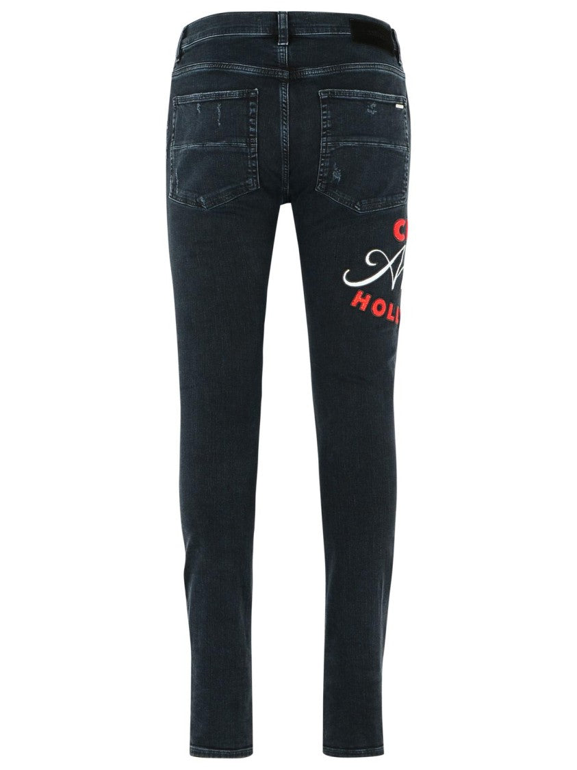Amiri Black Cotton Jeans