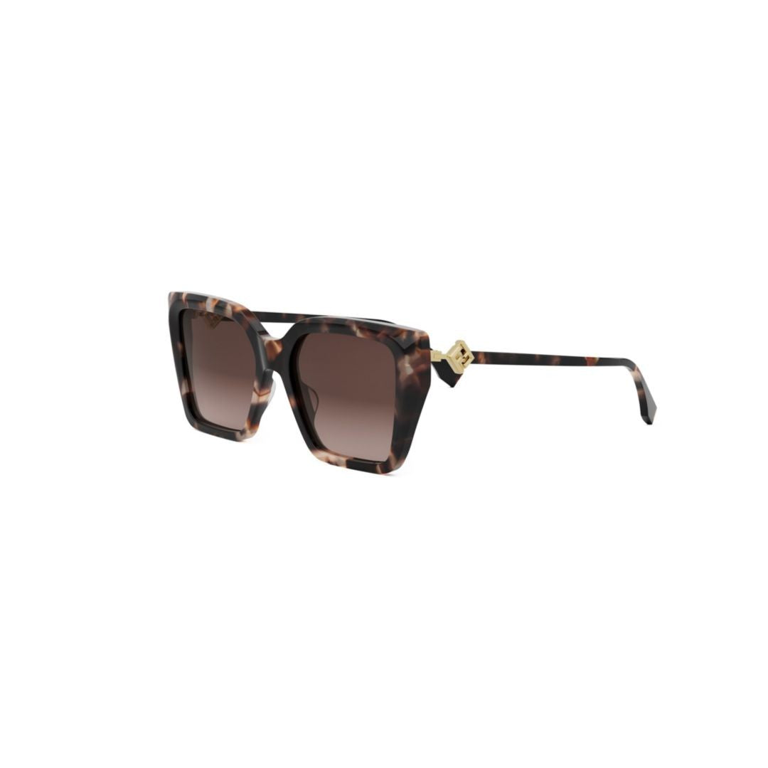 Fendi Fe40161i Oversized Square Sunglasses