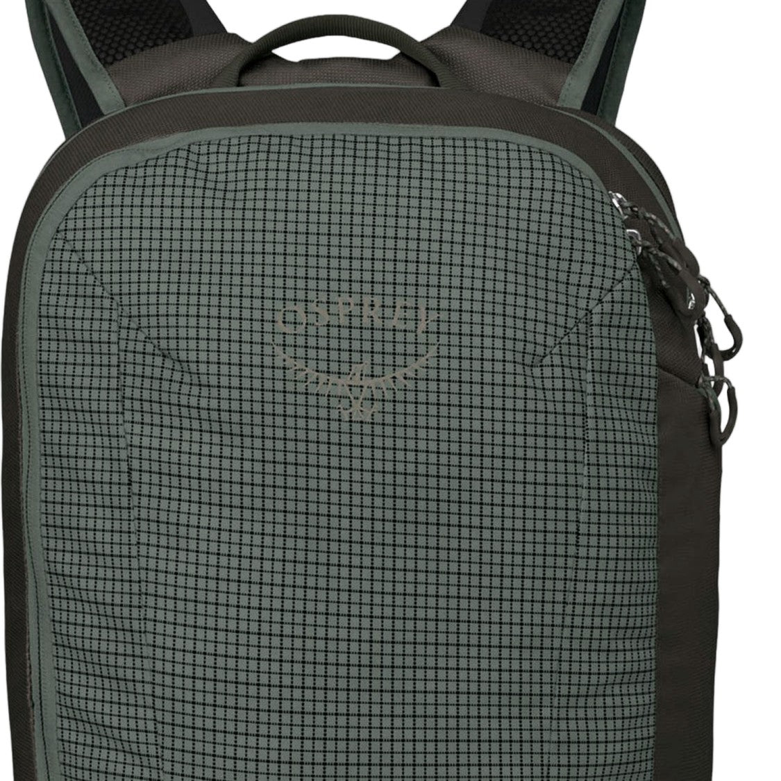 Osprey Grey Grid Pattern Nylon Backpack