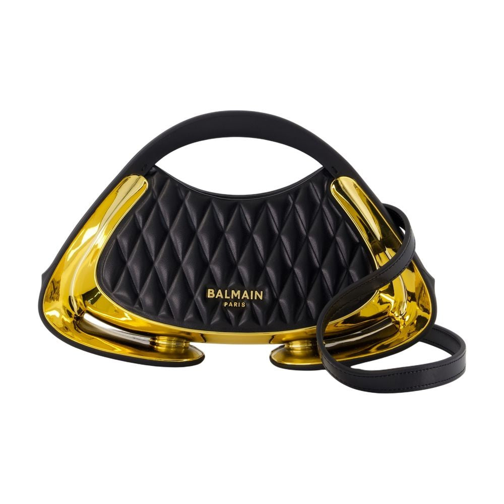Balmain Jolie Madame Small Crossbody - Synthetic - Black
