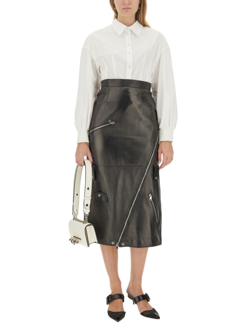 Alexander Mcqueen Midi Skirt