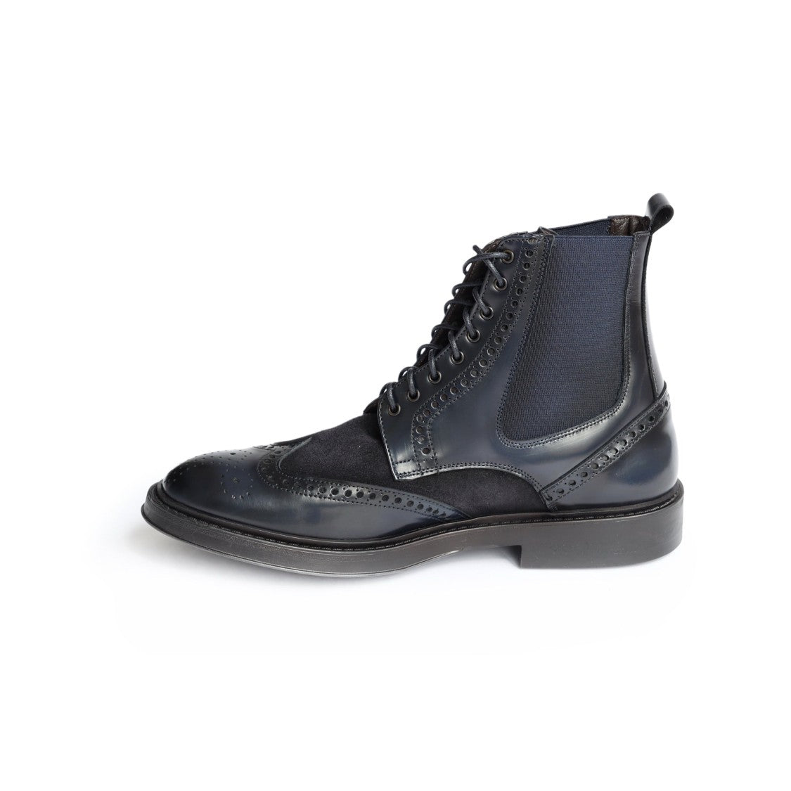Ton Gout Brogue Ankle Boots With Lace-Up Front