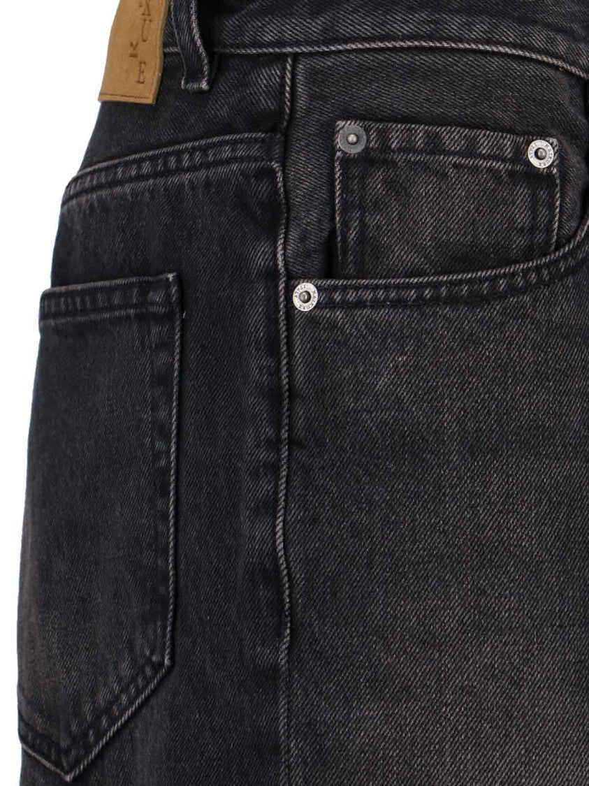 Haikure Bonnie Straight Jeans – Black