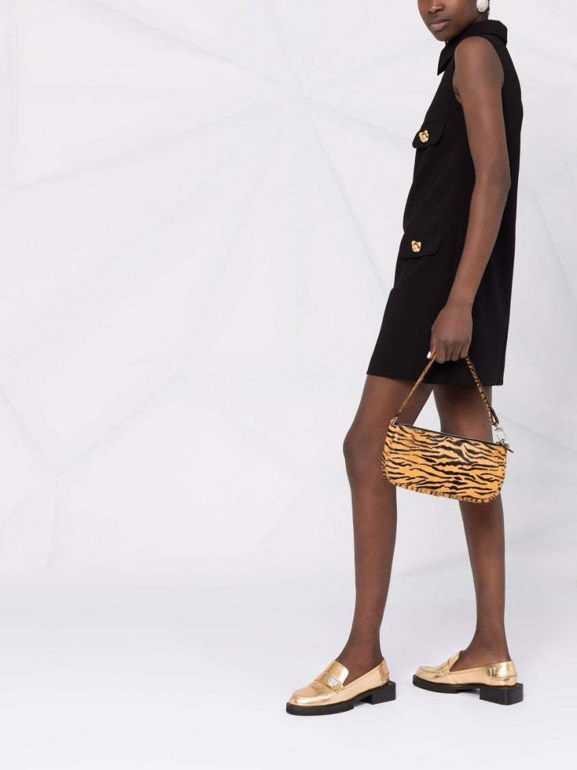 Moschino Sleeveless Black Mini Dress