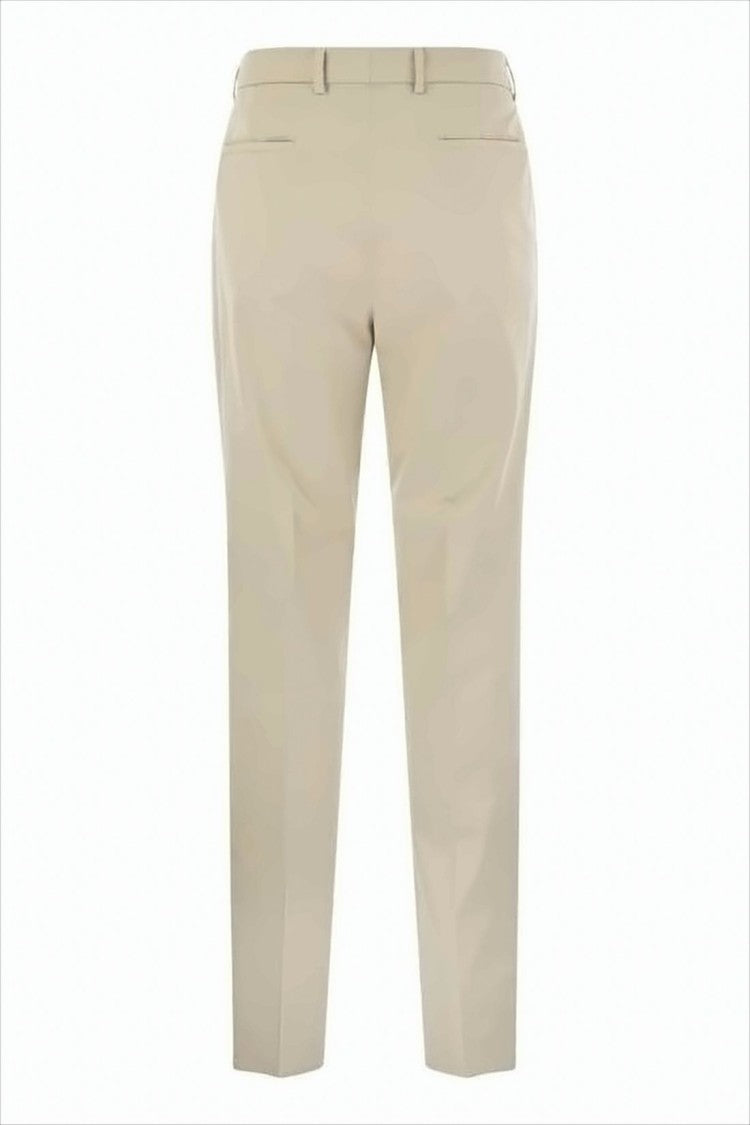 Brunello Cucinelli Tailored Straight Pants With Subtle Pleats