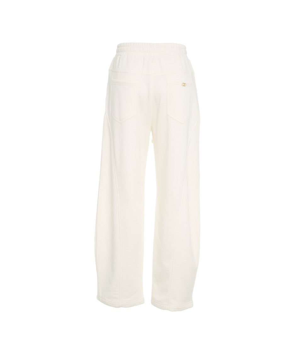 Liu Jo Wide Leg Trousers With Adjustable Waistband