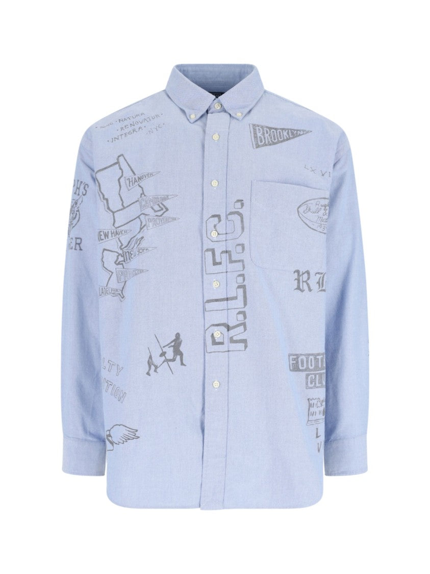 Polo Ralph Lauren "Big-Fit" Shirt Light Blue