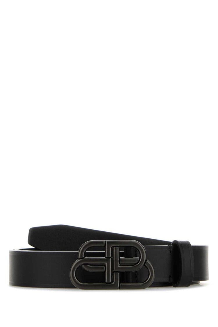 Balenciaga Minimalist Black Calfskin Belt
