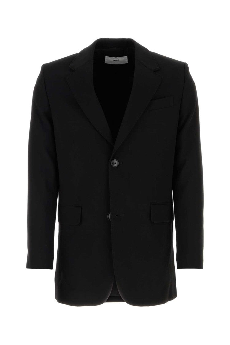 Ami Black Wool Blazer