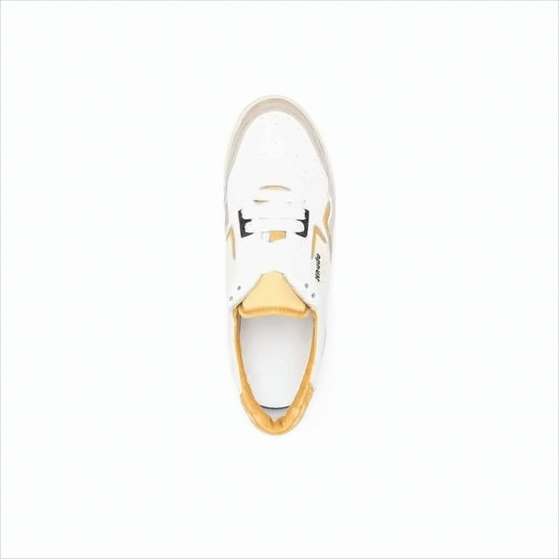 Rhude Low-Top Sneakers With Suede And Mustard Accents