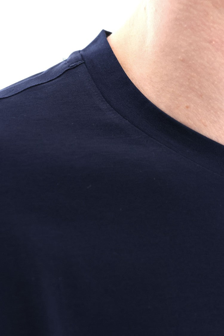 Herno Cotton T-Shirt With Thermo Taping