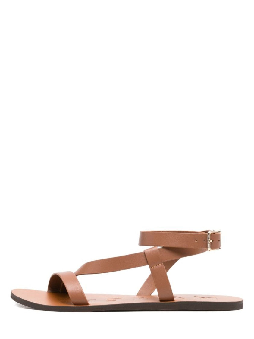 Manebi Cayon Minimalist Ankle Strap Sandals
