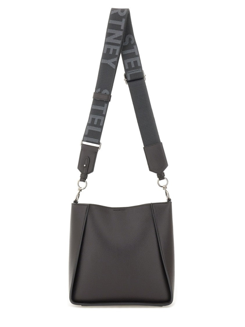 Stella Mccartney Shoulder Bag With Prominent Logo Detail