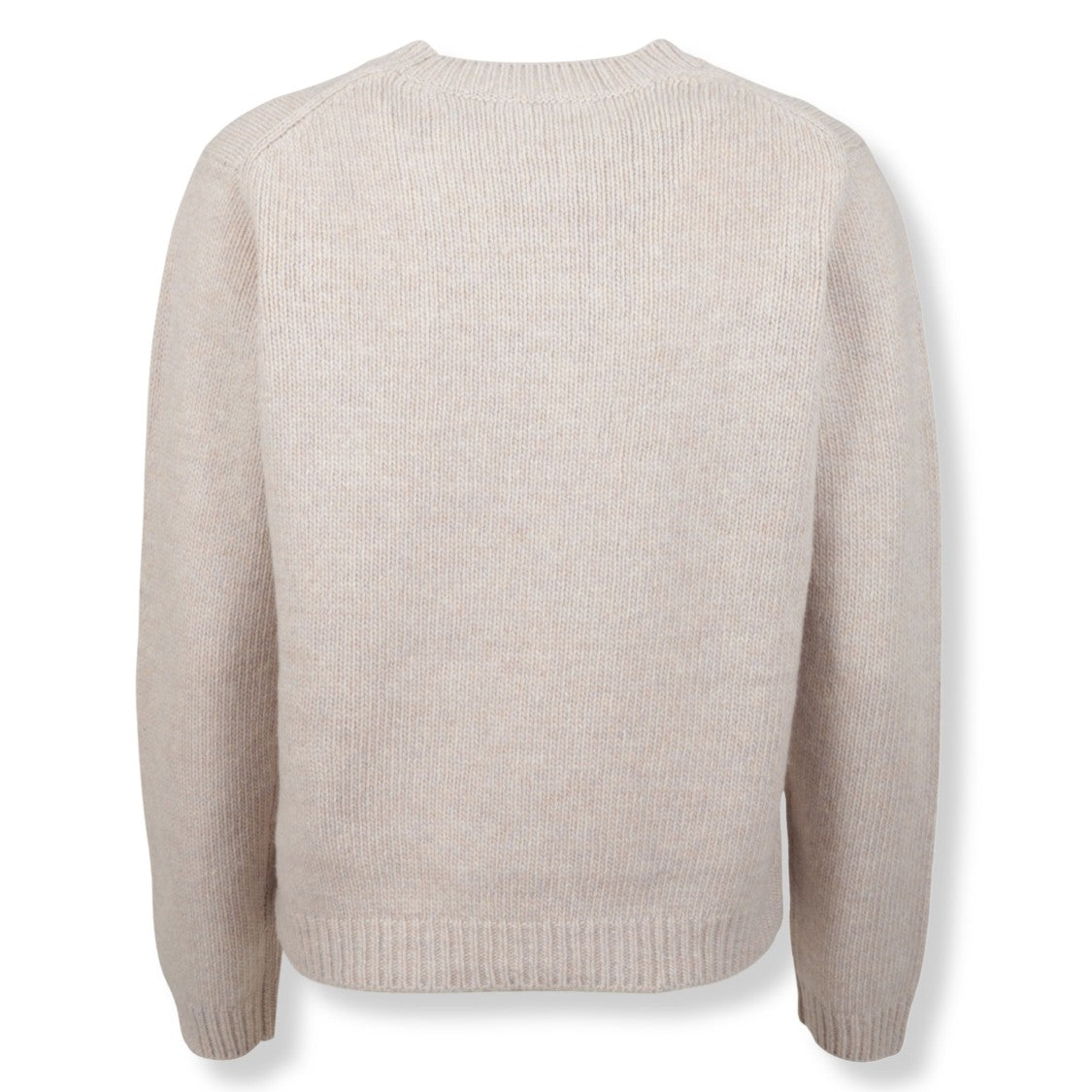 Maison Kitsuné Dressed Fox Intarsia Jumper With Ribbed Details