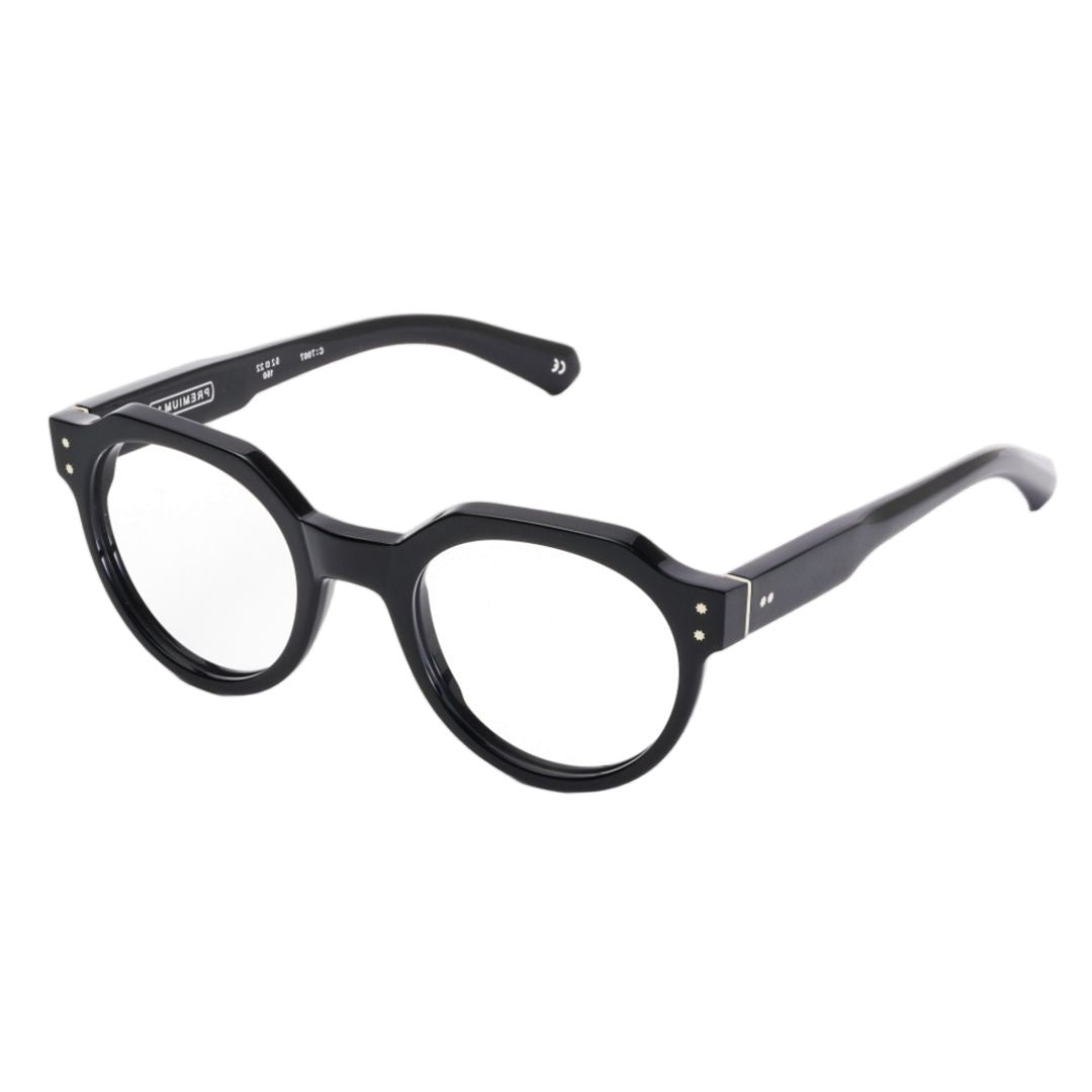Kador Premium 14 Bold Round Frame Sunglasses With Angular Bridge