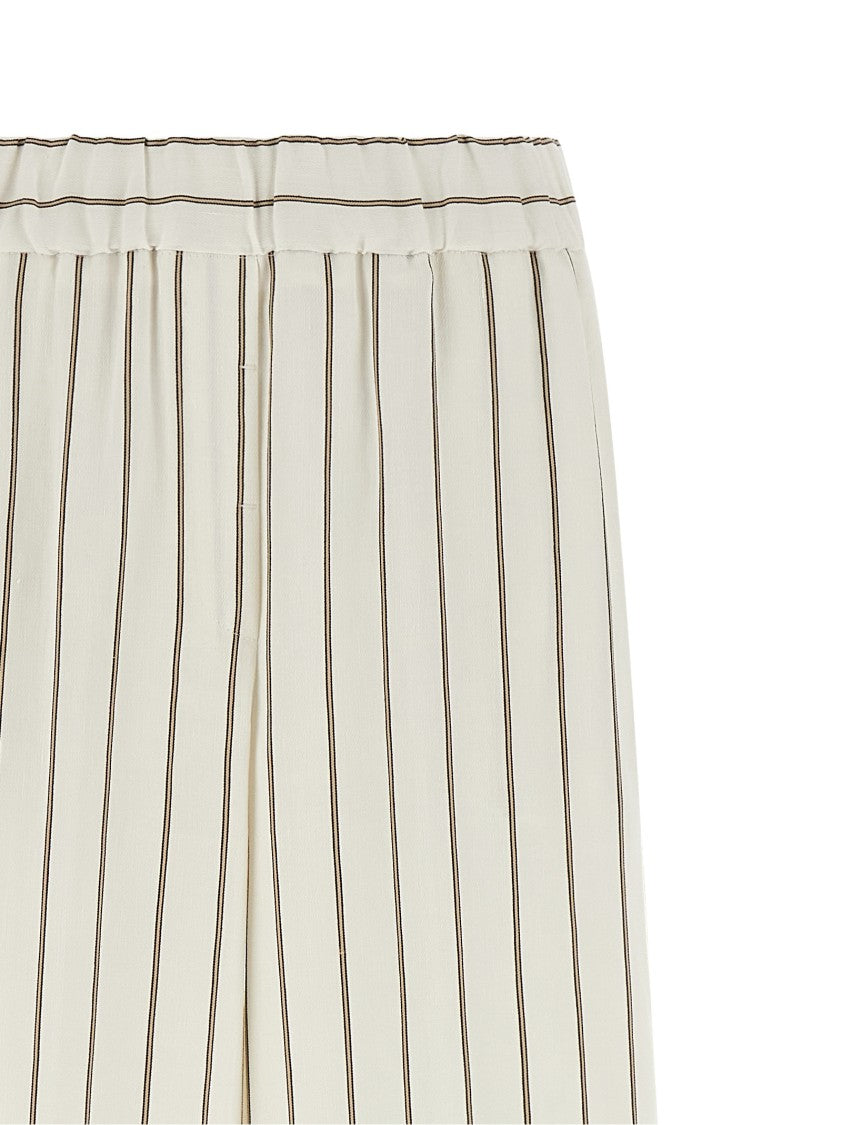 Peserico Pinstriped Twill Pants