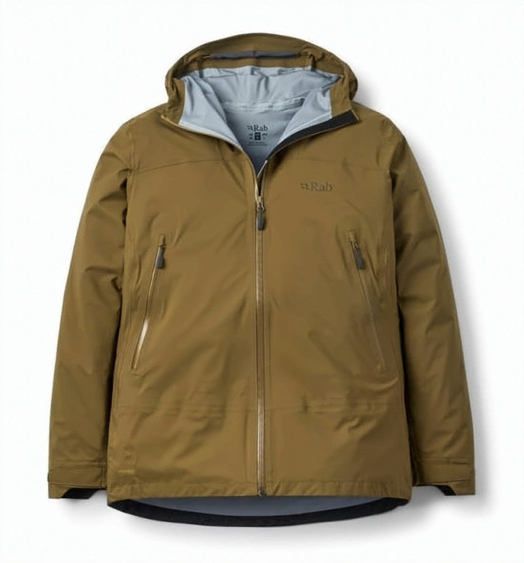 Rab Structured Hooded Jacket With Zippered Pockets