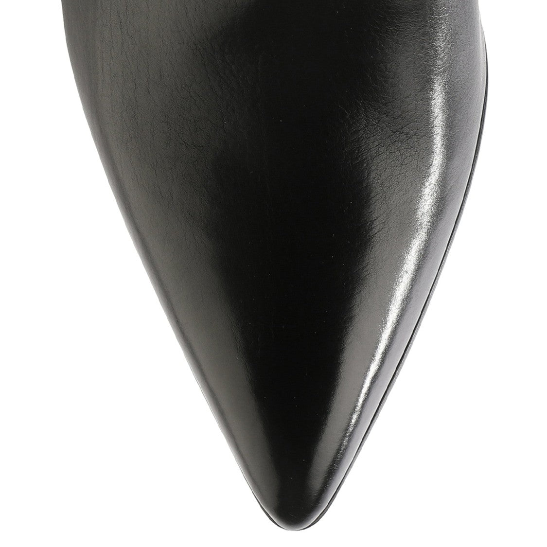 Högl Black Beatrice Leather Pointed-Toe Boots