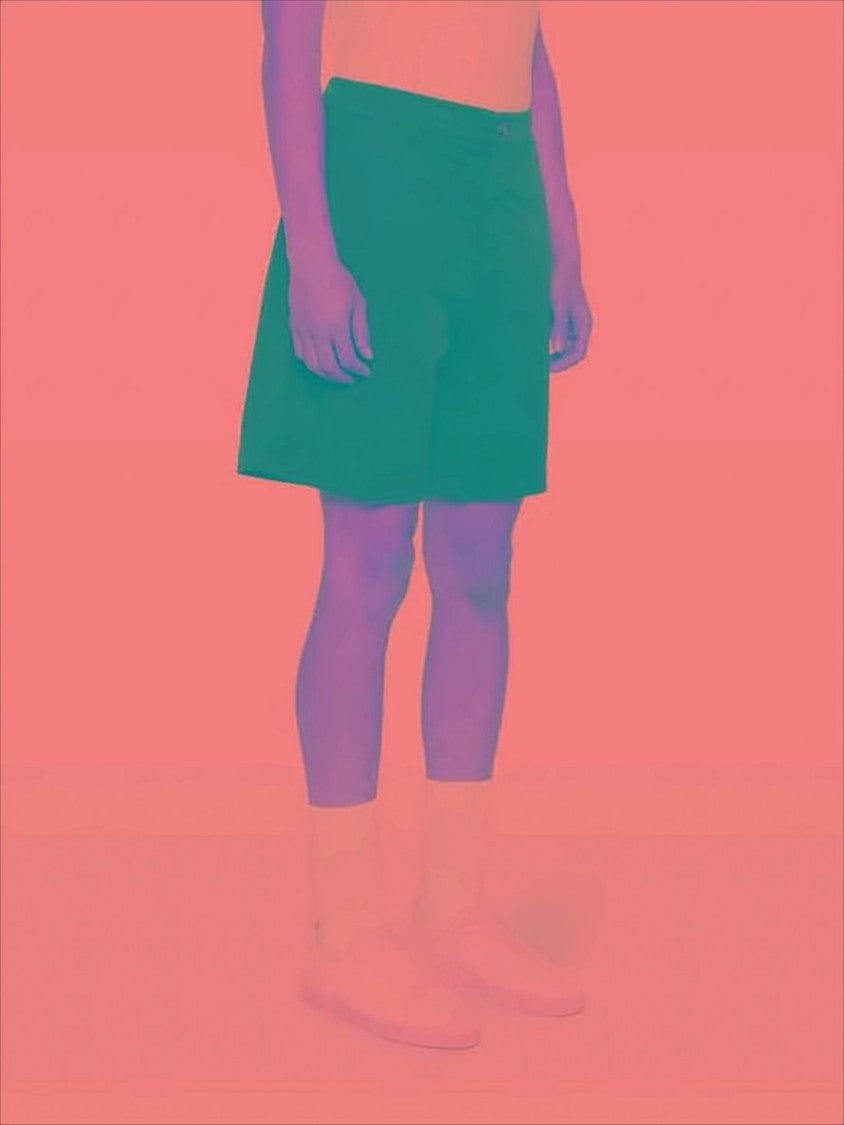 Brunello Cucinelli Tailored Blue Shorts With Button