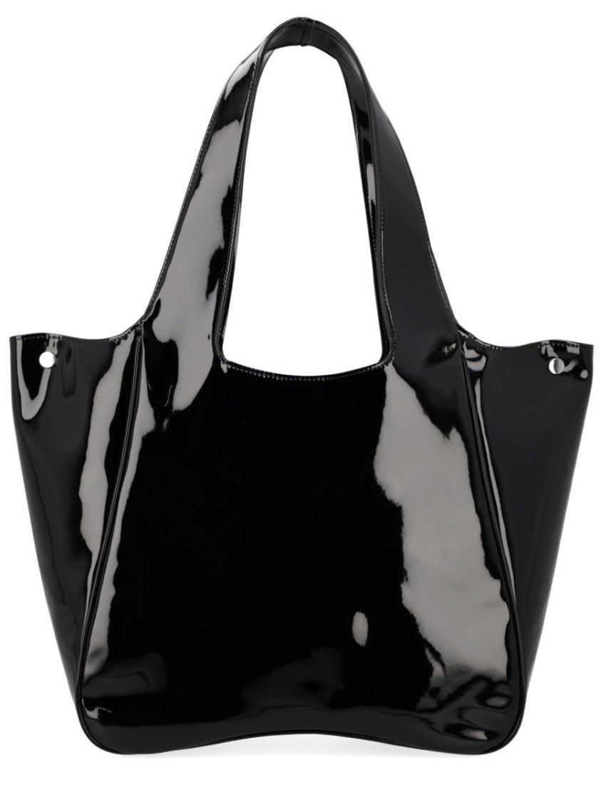 Diesel Play Shopper Ew Polyurethane Glossy Tote Bag
