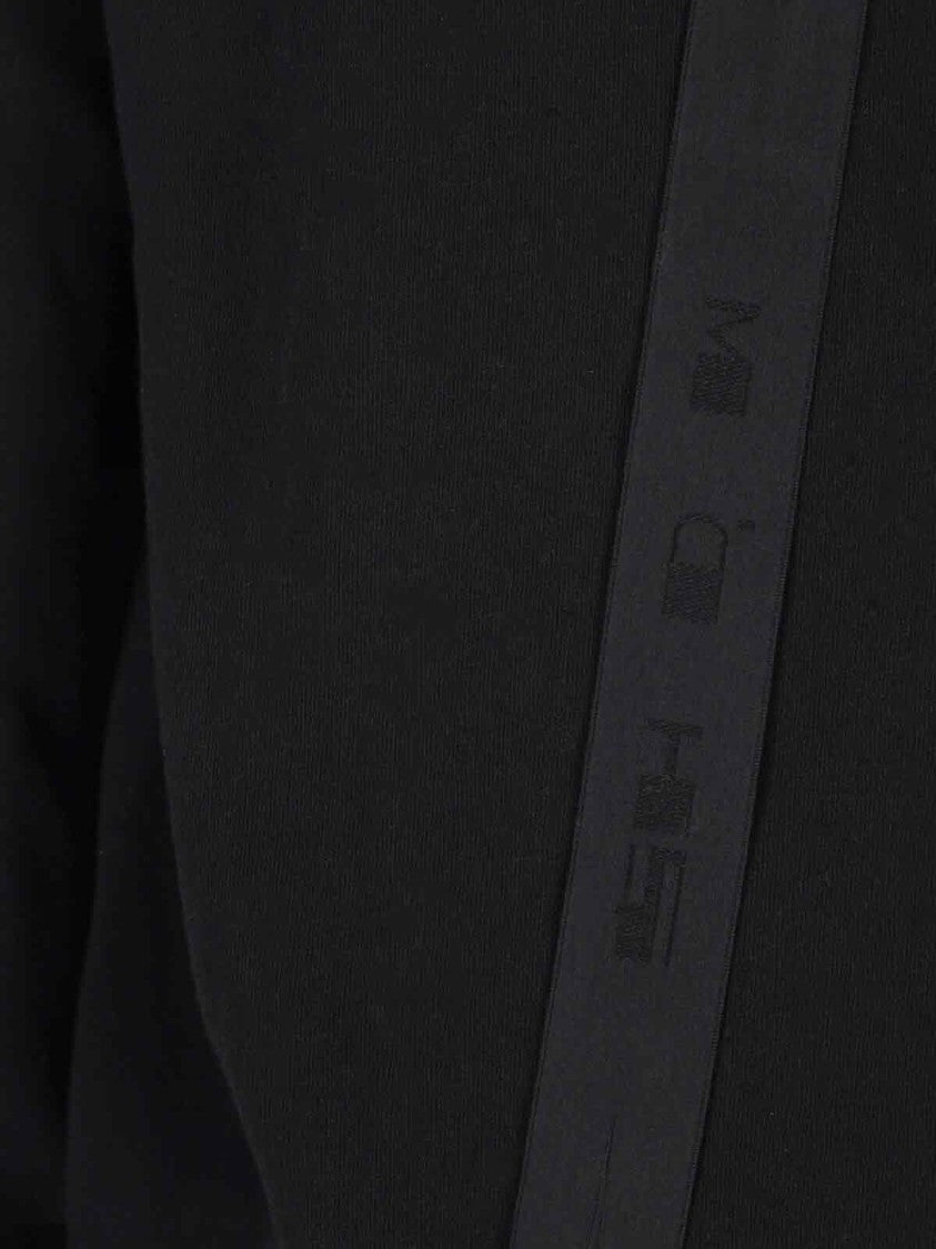 Drkshdw By Rick Owens Classic Crew Neck Knit Sweater With Design