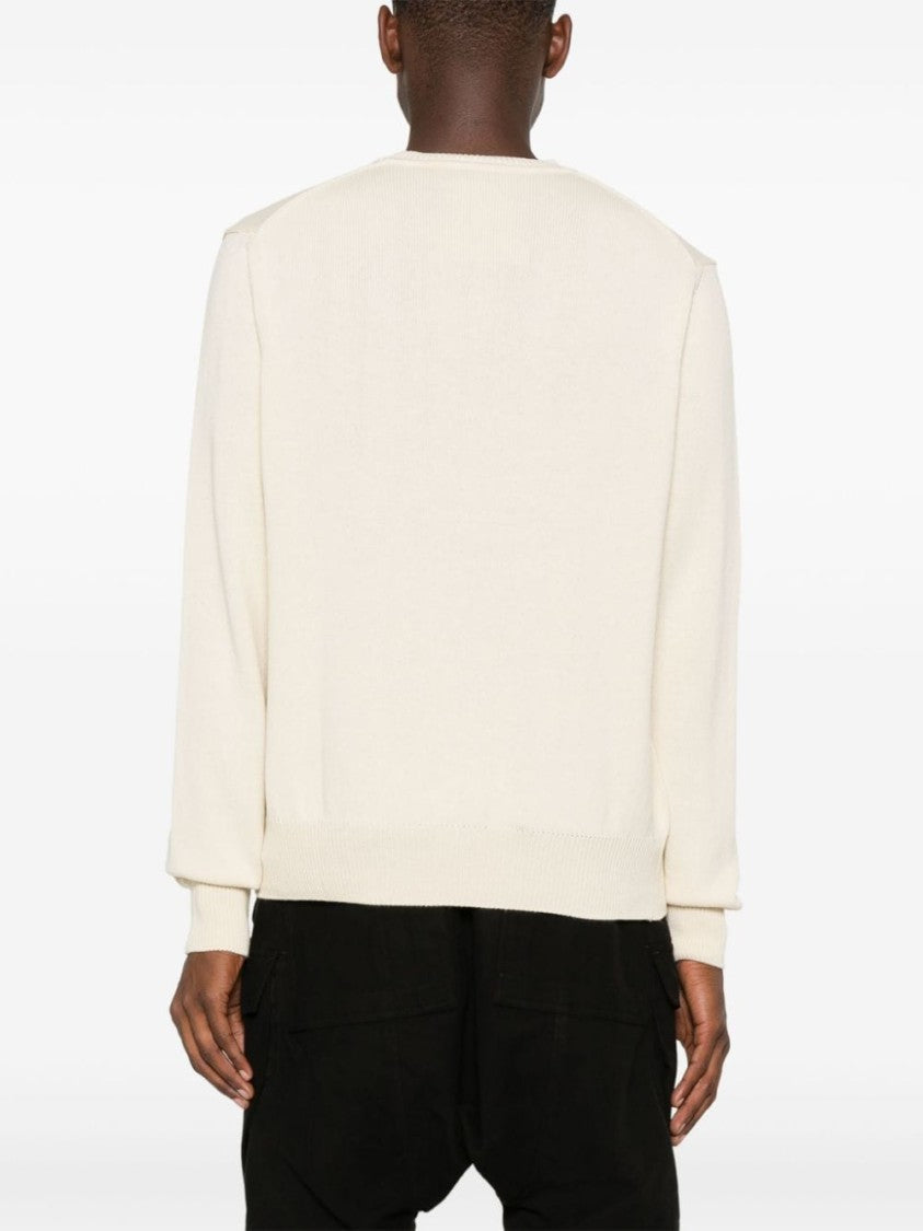 Vivienne Westwood Signature Orb Logo Embroidered Cotton-Cashmere Blend Sweater