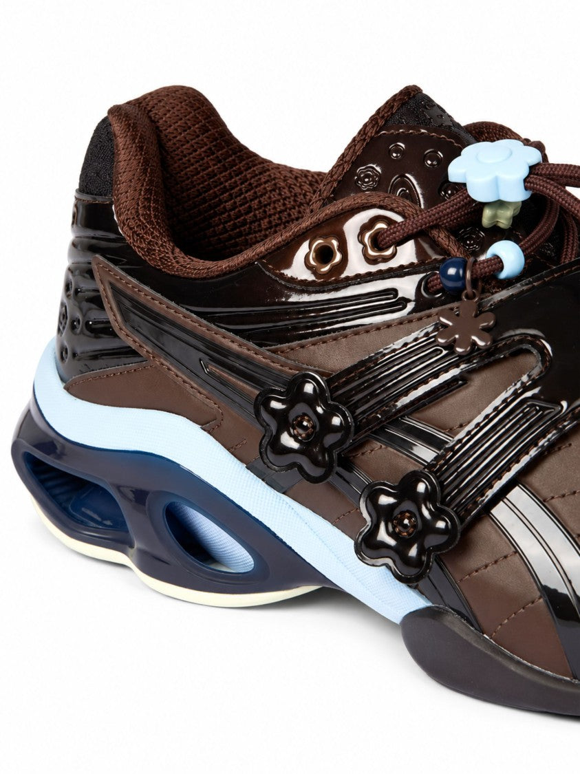 Asics By Cecile Bahnsen Gel-Kinetic Cushioned Leather Sneakers