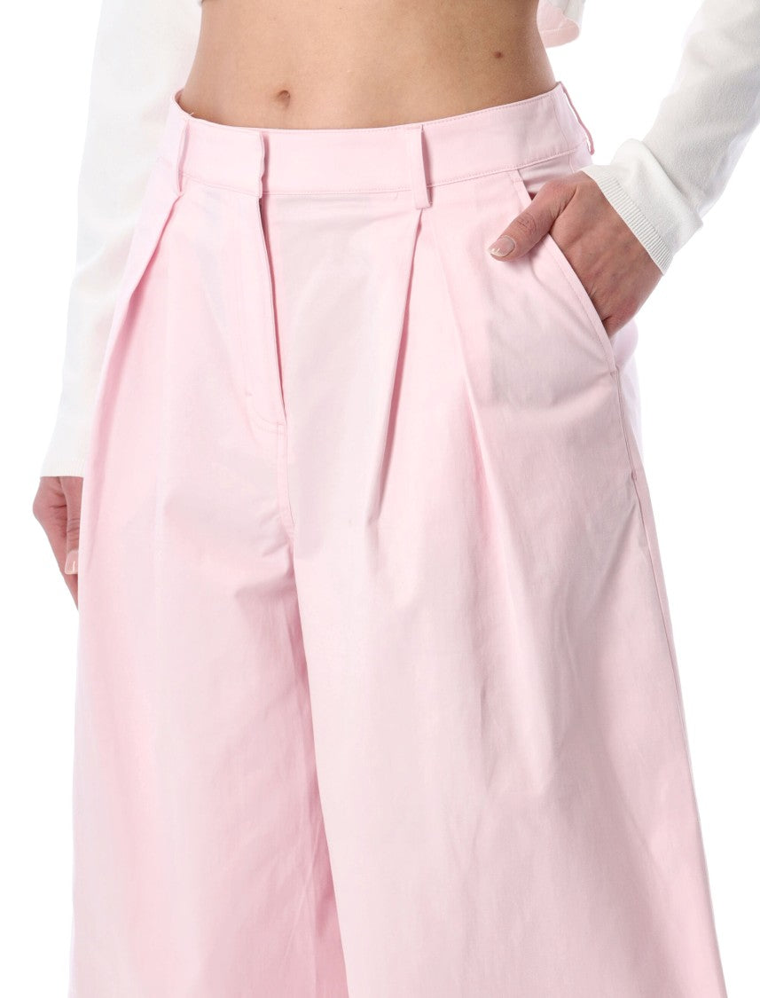 The Garment Avelino Wide Leg Front Pleats Trousers