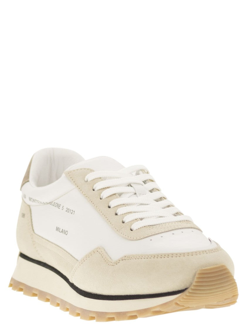 Hogan 86Er - Leather And Suede Trainers