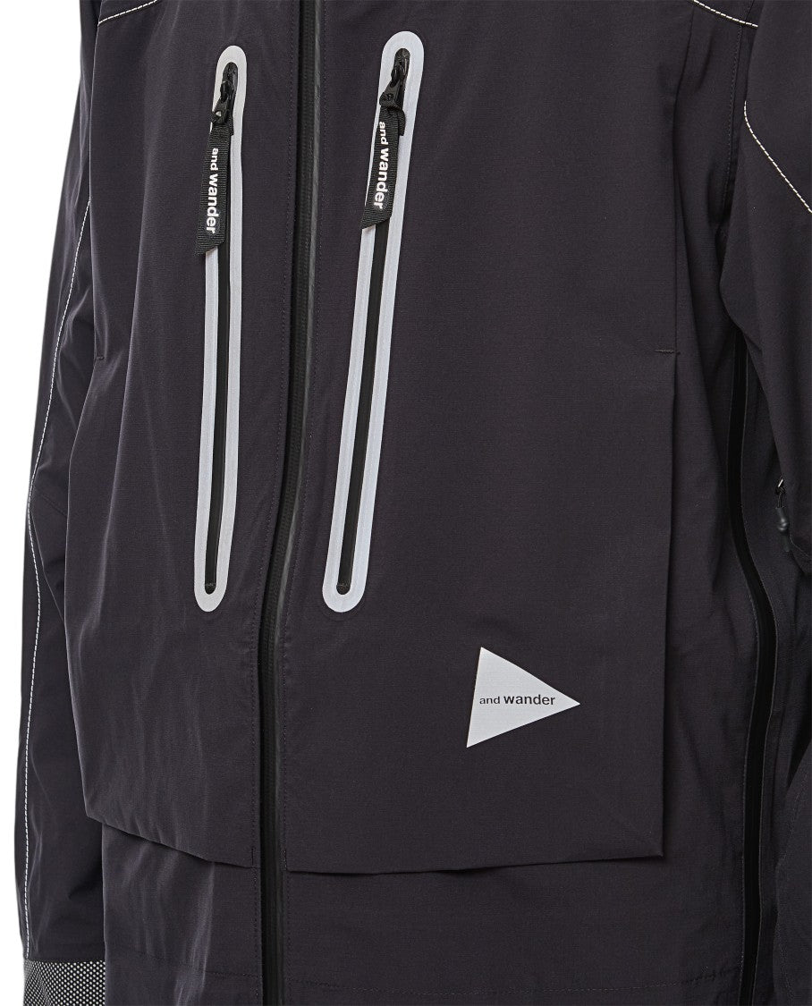 And Wander Lightweight Waterproof Pertex Shield Rain Jacket With Ventilation Features