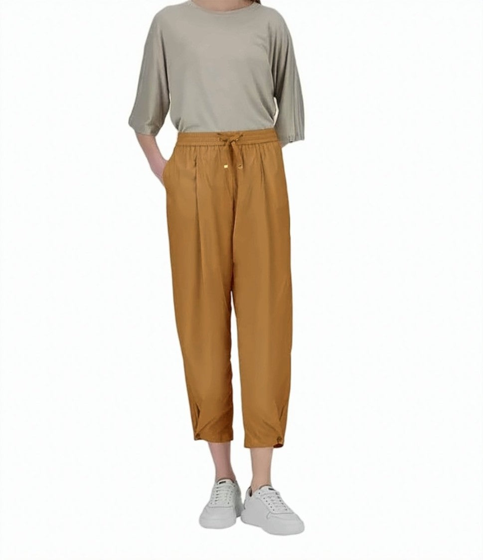 Herno Light Stretch Nylon Wide Leg Trousers
