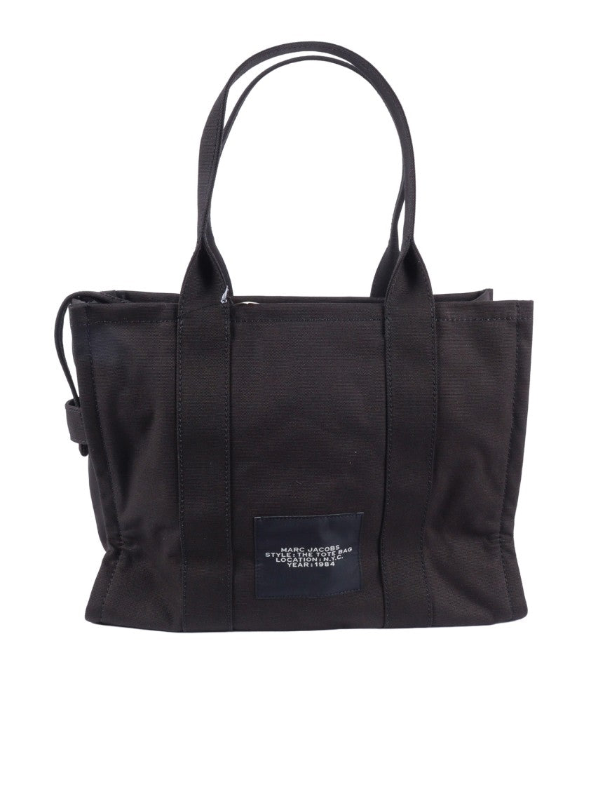 Marc Jacobs The Large Text Black Tote Bag