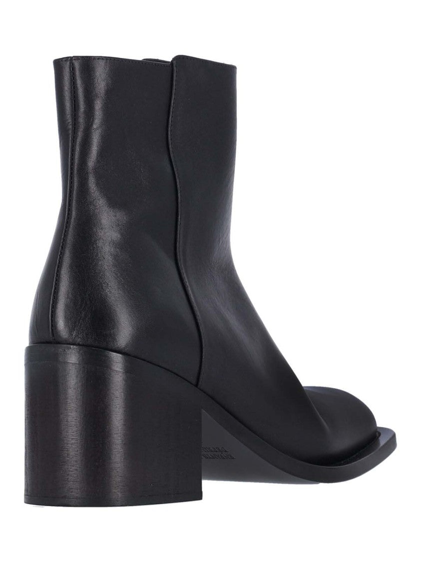 Enfants Riches Déprimés "Frankie" Ankle Boots, In Black Leather
